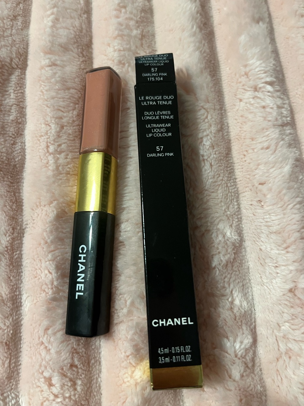 CHANEL Le Rouge Duo Ultra Tenue Liquid Lip Colour - Darling Pink